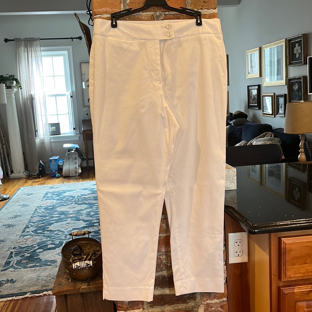 Talbots Ankle Length Cotton Pants- EUC
